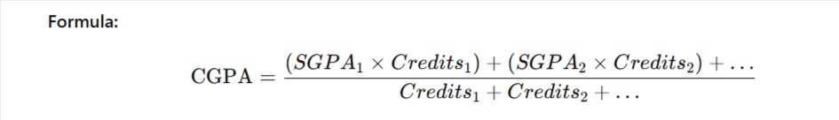 Formula-CGPA